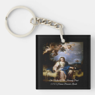 Porte-clés Mère baroque céleste