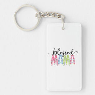 Porte-clés Mère Cadeau Béni à maman