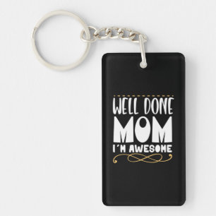 Porte-clés Mère Cadeau Bien Fait Maman