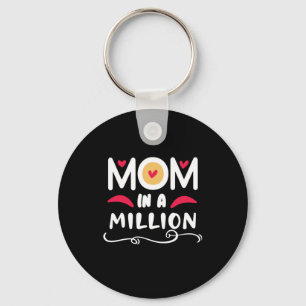 Porte-clés Mère Cadeau Maman Dans Un Million