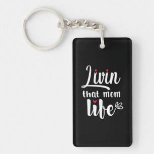 Porte-clés Mère Cadeau Vivre Cette Mère Vie
