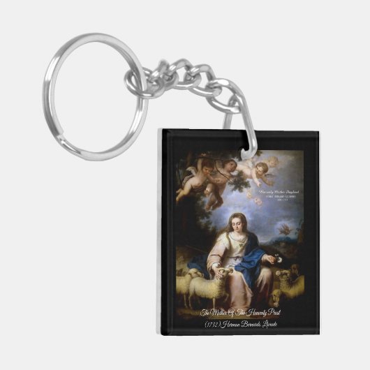 Porte-clés Mère céleste baroque (Devant gauche)