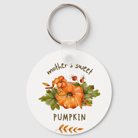 Porte-clés Mère citrouille doux (Recto)