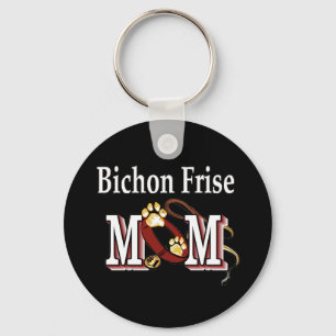 Porte-clés Mère de Bichon Frise