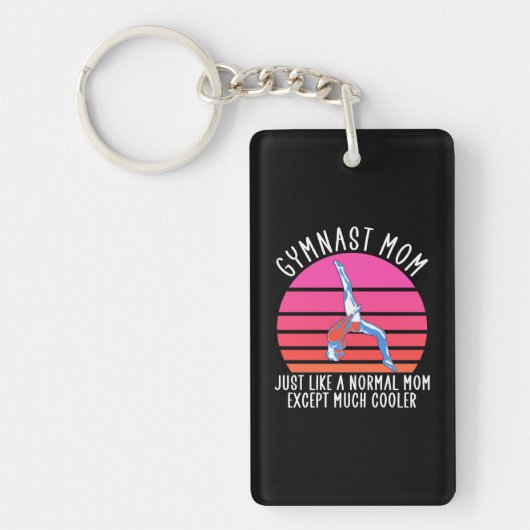 Porte-clés Mère de gymnaste (Devant)