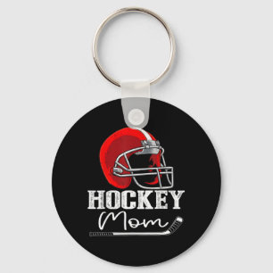 Porte-clés Mère de hockey Mère de joueur de hockey drôle