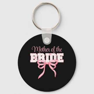 Porte-clés Mère de la mariée Coquette Mignonne Arc Floral