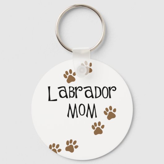 Porte-clés Mère de Labrador (Recto)