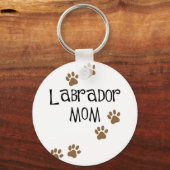 Porte-clés Mère de Labrador (Recto)