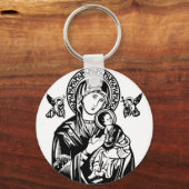 Porte-clés Mère de l'aide perpétuelle (Recto)