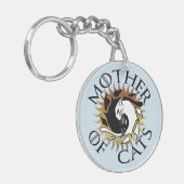 Porte-clés Mère de porte - clé de chats (Devant gauche)