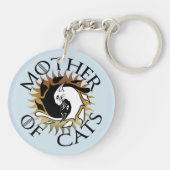 Porte-clés Mère de porte - clé de chats (Dos)