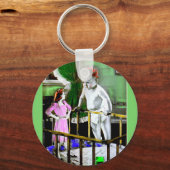 Porte-clés Mère des années 1940 et son bébé géant (Recto)