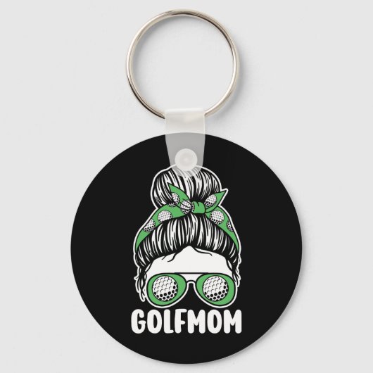 Porte-clés Mère Golfer Maman Golf Golf Golf (Recto)