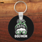 Porte-clés Mère Golfer Maman Golf Golf Golf (Recto)