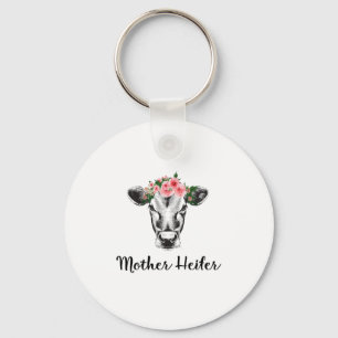 Porte-clés Mère Heifer Cute cadeau parfait pour Mère