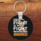 Porte-clés Mère Sclérose en plaques Sensibilisation Femmes Ms (Recto)