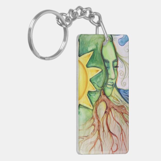 Porte-clés Mère Terre Déesse Gaia (Devant gauche)