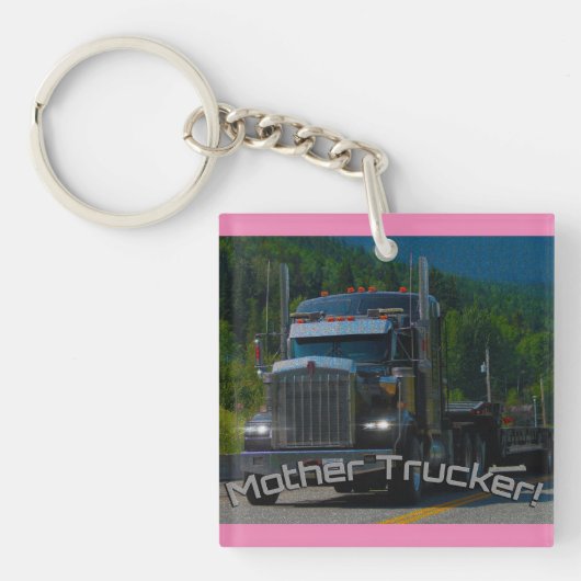 Porte-clés Mère Trucker ! Série de pilotes féminins (Devant)