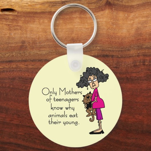 Porte-clés Mères des adolescents (Recto)