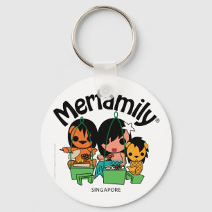 Porte-clés Merfamily® Singapore Satay