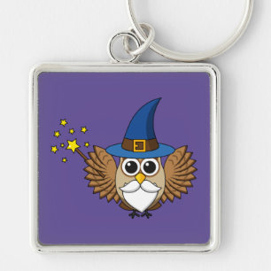 Porte-clés Merlin mignon, sortilège