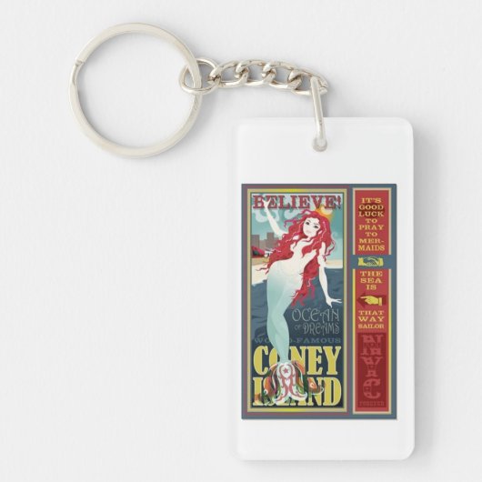 Porte-clés mermaid (Devant)