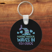 Porte-clés Mermaid Magique Waves 4e année Quatrième première  (Recto)