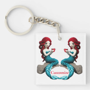 Porte-clés Mermaid Relaxant Avec Boisson Thunder_Cove