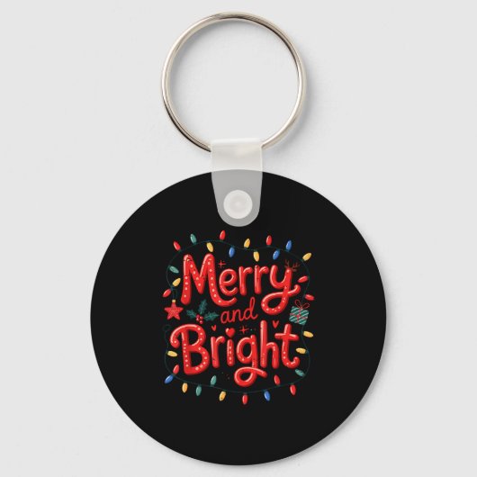 Porte-clés Merry & Bright Moody & Uptight Matching Co (Recto)