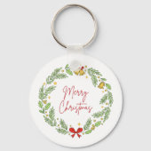 Porte-clés Merry Christmas (Recto)