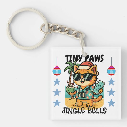 Porte-clés Merry Christmas (Devant)