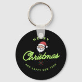 Porte-clés Merry Christmas and Happy New Year (Verso)