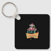 Porte-clés Merry Christmas and Happy New Year (Recto)