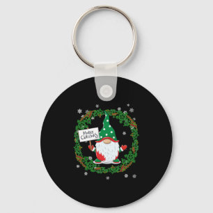 Porte-clés Merry Christmas gnome