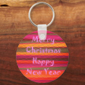 Porte-clés Merry Christmas Happy (Recto)