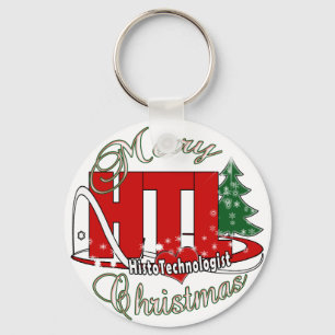 PORTE-CLÉS MERRY CHRISTMAS HISTOTECHNOLOGUE
