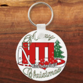 PORTE-CLÉS MERRY CHRISTMAS HISTOTECHNOLOGUE (Recto)