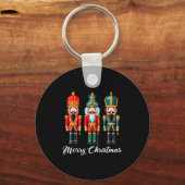 Porte-clés Merry Christmas Nutcracker Ballet Festive Xmas Men (Recto)