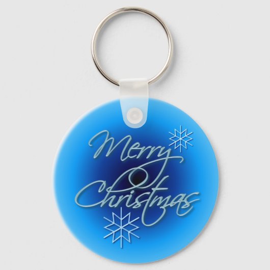 Porte-clés MERRY CHRISTMAS par SHARON SHARPE (Recto)