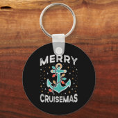 Porte-clés Merry Cruisemas Cruise Christmas Light Matching Fa (Recto)
