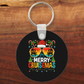 Porte-clés Merry Cruisemas Cruise Matching Family Christmas C (Recto)