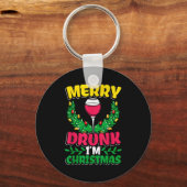 Porte-clés Merry Drunk I'm Christmas Drunk Mulled Wine  (Recto)