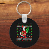 Porte-clés Merry Goosemas Christmas Funny Family Ugly Xmas Me (Recto)