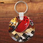 Porte-clés Merveilleuse guitare acoustique (Recto)