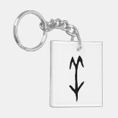 Porte-clés Merveilleux Zodiac-Chèvre Chinois-#001- (Devant gauche)