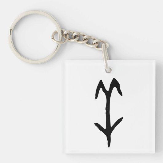 Porte-clés Merveilleux Zodiac-Chèvre Chinois-#001- (Devant)