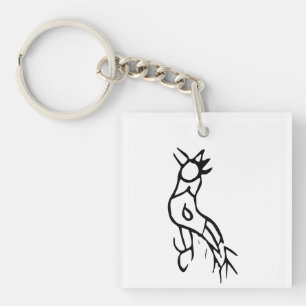 Porte-clés Merveilleux Zodiac-Rooster Chinois#001-