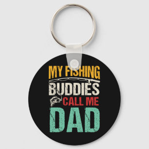 Porte-clés Mes Amies De Pêche Préférées M'Appelent Papa Pêche