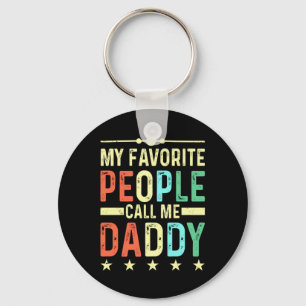 Porte-clés Mes Gens Favoris M'Appelent Papa